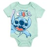 Disney Pixar Baby Bodysuit, Shorts and Baseball Cap 3 Piece Outfit Set Newborn to Infant - 2 of 4