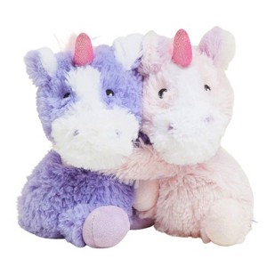 Intelex Warmies Hugs Microwaveable Plush 9", Unicorn - 1 of 2