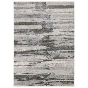 Oriental Weavers Hayden HAY07 Grey/ Ivory Indoor Area Rug - 6'7" x 9'6" - 1 of 4