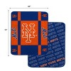 MLB New York Mets Reverse Block Double Sided Ultra Cozy Blanket - 3 of 3
