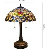 Fine Art Lighting 232 Glass Cuts Tiffany Table Lamp, 16 x 23 Inch - 4 of 4