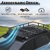 Universal Roof Rack Cargo Carrier Basket Rooftop Luggage Holder Carrier Basket For Camping Traveling - 3 of 4