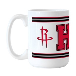 NBA Houston Rockets Stripe Sublimated Mug - 15oz - 1 of 1