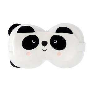 Kids 2-in-1 Travel Pillow and Eye Mask Animal Plush Soft Eye Mask Blindfold for Sleeping, Nights and Travel - 1 of 4