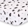 The Peanutshell Buffalo Plaid Woodland Theme Baby Crib Bedding Set - Red/Black/Gray - 3pc - 2 of 3