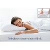 Delara Organic Cotton Waterproof Mattress Protector, GOTS Certified, Soft Cooling Noiseless Breathable Cover, Fits 20 Inch Deep Pocket - 4 of 4