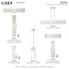 Livex Lighting Soma 4 - Light Chandelier in  Brushed Nickel - 4 of 4