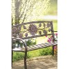 Evergreen Sunflower Bench - 4 of 4