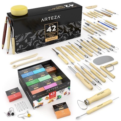 arteza sculpting artz multicolor bake