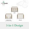 Little Seeds Ivy 3-in-1 Convertible Metal Crib - 2 of 4