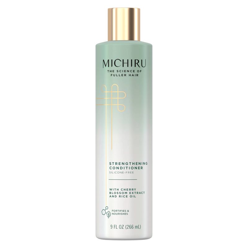 Michiru Cherry Blossom Extract &#38; Rice Oil Silicone-Free Strengthening Conditioner - 9 fl oz, 3 of 10