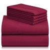 LuxClub 4-7 PC Silky Soft Cooling Deep Pocket Performance Sheet Set - 4 of 4