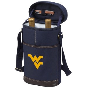 NCAA West Virginia Mountaineers Insulated 2-Bottle Wine Tote - 1 of 4