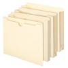 Smead File Jacket, Reinforced Straight-Cut Tab, 1" Expansion, Letter Size, Manila, 50 per Box (75520) - 3 of 4