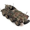 Sd.Kfz. 234/3 Armored Vehicle "1st Panzer Division, Hungary" (1945) German Army 1/72 Die Cast Model by Panzerstahl - 3 of 4