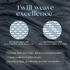 White Classic Luxury Soft Comforter Cover Set - Microfiber Duvet Cover with Zipper, 2 Pillow Shams - Comforter Not Included - King Size - 3 of 4