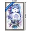 Trends International Care Bears - 100 Percent Grumpy Bear Framed Wall Poster Prints - image 3 of 4