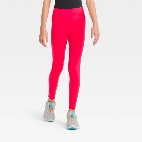 Hot pink 2025 leggings target