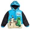 Minecraft Zip Up Winter Coat Puffer Jacket Little Kid to Big Kid - 3 of 4