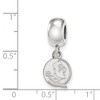 Black Bow Jewelry Sterling Silver Florida State Seminoles NCAA Bead Charm - 3 of 4