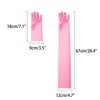 INSPIRE CHIC Women's Tulle Full Finger Mesh Opera Gloves - 2 of 4
