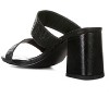 Giblet Metallic Slip On Block Heels Women - 2 of 4