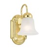 Livex Lighting Riviera 1 - Light Vanity in  Polished Brass - 2 of 4