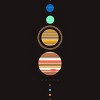 Men's Design By Humans Minimal Solar System By kellabell9 T-Shirt - 2 of 4