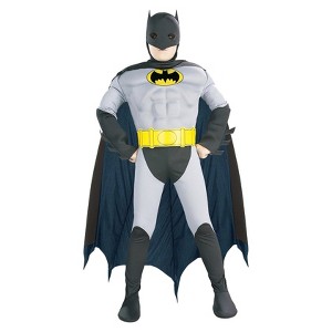 Halloween Batman Toddler Muscle Costume 2T-4T, Men