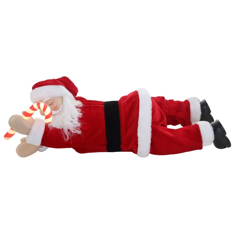 Mr. Christmas Animated Motion Activated Sleeping Santa LED Christmas Decoration, 2 of 8