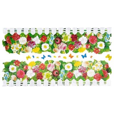Slickblue Decorative Colorful Grove Wall Decals 13x23.5 inch – Easy Peel & Stick Vinyl for Smooth, White Walls