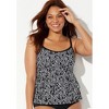 Swimsuits for All Women's Tiered Tankini Top (Plus Sizes Available) - 4 of 4