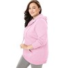 Woman Within Plus Size Better Fleece Zip-Front Hoodie - 4 of 4