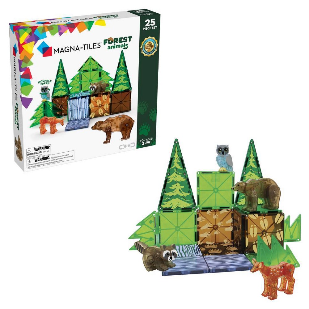 Photos - Construction Toy MAGNA-TILES Forest Animals