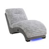 Vynxaria DENISE NICKEL ACCENT CHAISE WITH USB - 2 of 4