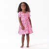 Gerber Toddler Girls' Short Sleeve Twirl Dress - 2 of 4