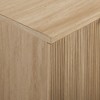 NicBex Retro Buffet Cabinet with Storage Modern Fluted-Door Minimalist Storage Sideboard Cabinet with Sliver Handles for Living Room - 2 of 4