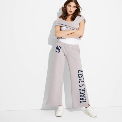 Women's Low-Rise Sweatpants - Wild Fable™ Gray S