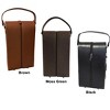 Amerileather Leather Double Wine Case Holder (#22-7) - 2 of 4