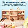 2-Tier Cube Storage Organizer, Montessori Toy Shelf, Kids Bookshelf and Toy Organizer for Playroom Nursery Daycare Preschool - 2 of 4