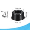 Unique Bargains Rubber Non-Slip Bumper Feet with Stainless Steel Washer and Screws 10 Pcs - 2 of 4