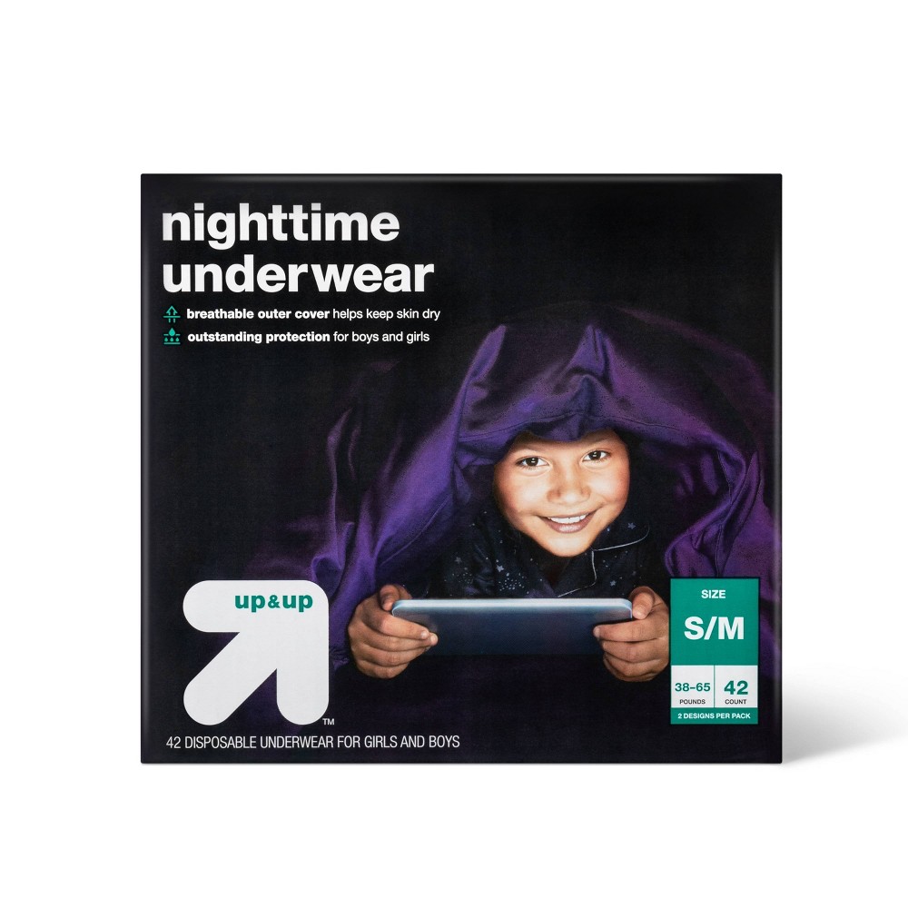 Nighttime Underwear - Size S/M - 42ct - up&up™