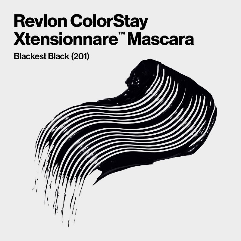 Revlon ColorStay Xtensionnaire Lengthening Mascara, Lash Serum and Mascara In One - 0.27 fl oz, 4 of 15