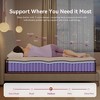 Sailvan Hybrid Full Mattress 12 inch, Purple Mattress in a Box, Medium Firm Mattress, Pressure Relief, CertiPUR-US - 2 of 4