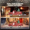 VINGLI Santa Driving Car 2D Lighted Decoration for Christmas Outdoor & Indoor Holiday Décor, Energy Efficient - 3 of 4