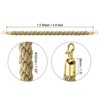 Unique Bargains Hotel Adjustable Queue Divider Stanchion Rope with Snap Hook - 2 of 4