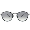 John Varvatos Troubadour JV V531 NGU Unisex Round Sunglasses Navy 51mm - 2 of 3