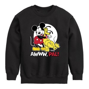 Boys' - Disney - Awww Pal Graphic Long Sleeve Fleece Sweatshirt - 1 of 4