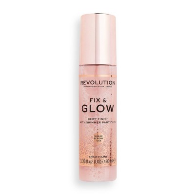 Makeup Revolution Fix & Glow Fixing Spray - 0.5oz
