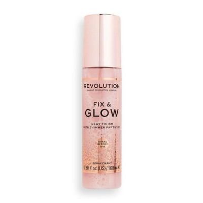 Makeup Revolution Fix &#38; Glow Fixing Spray - 3.38 fl oz